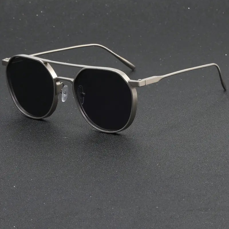 Vintage Matte Metal Sunglass