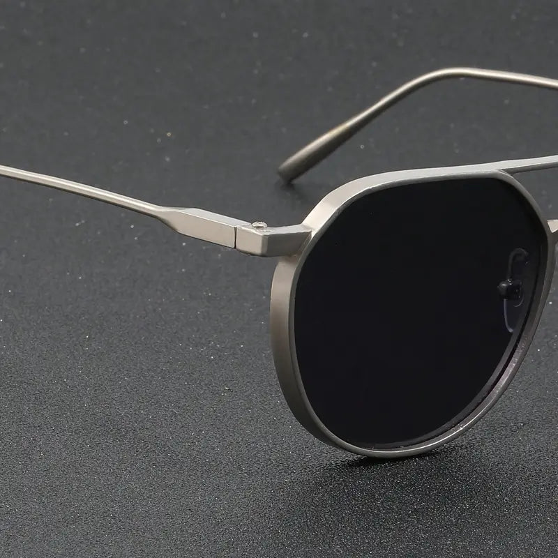 Vintage Matte Metal Sunglass