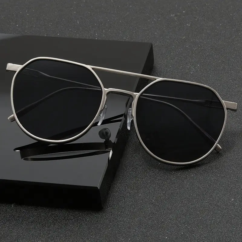 Vintage Matte Metal Sunglass