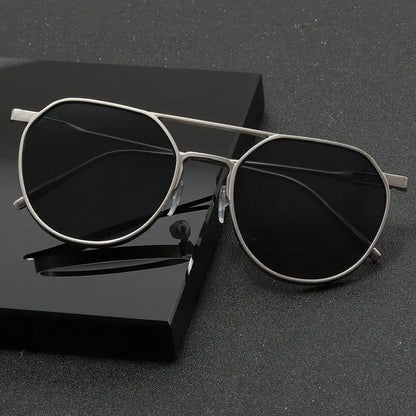 Vintage Matte Metal Sunglass