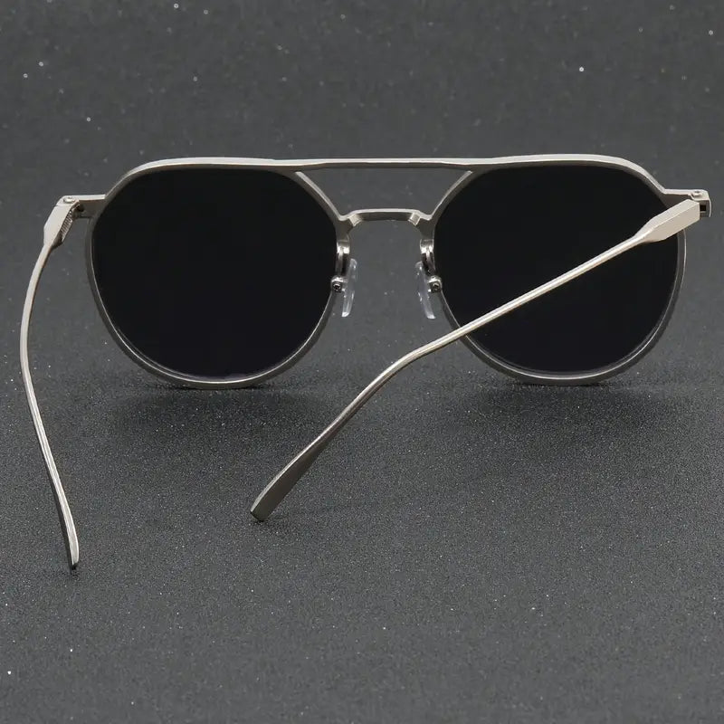Vintage Matte Metal Sunglass