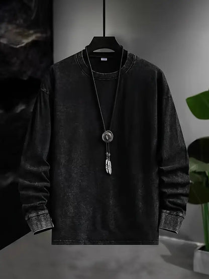 Premium Black Full Sleeve T-Shirt