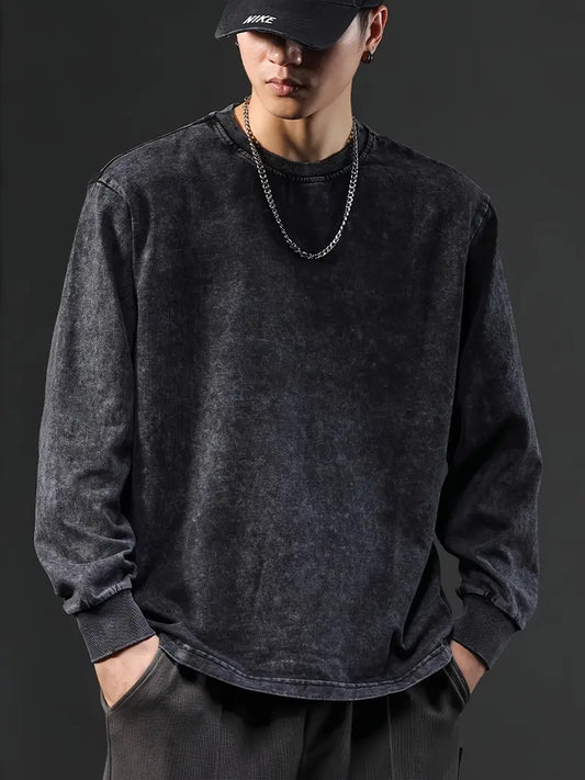 Premium Black Full Sleeve T-Shirt